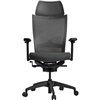 Кресло Schairs ZEN2 - M01B для руководителя, эргономичное, сетка/ткань, цвет серый фото 2