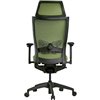 Кресло Schairs ZEN2 - M01B для руководителя, эргономичное, сетка/ткань, цвет зеленый фото 5