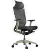 Кресло Schairs ZEN2 - M01W для руководителя, эргономичное, сетка/ткань, цвет серый фото 1