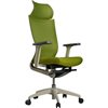 Кресло Schairs ZEN2 - M01W для руководителя, эргономичное, сетка/ткань, цвет зеленый фото 1