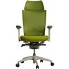 Кресло Schairs ZEN2 - M01W для руководителя, эргономичное, сетка/ткань, цвет зеленый фото 2