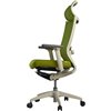 Кресло Schairs ZEN2 - M01W для руководителя, эргономичное, сетка/ткань, цвет зеленый фото 3