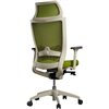 Кресло Schairs ZEN2 - M01W для руководителя, эргономичное, сетка/ткань, цвет зеленый фото 4