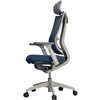 Кресло Schairs TONE-M01W blue для руководителя, эргономичное, сетка/ткань, цвет синий фото 3