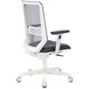Кресло Бюрократ MC-W611N/DG/417G для руководителя, белый пластик, сетка/ткань, цвет серый фото 4