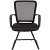 Кресло CHAIRMAN 698 V TW черный для посетителя, сетка/ткань фото 2