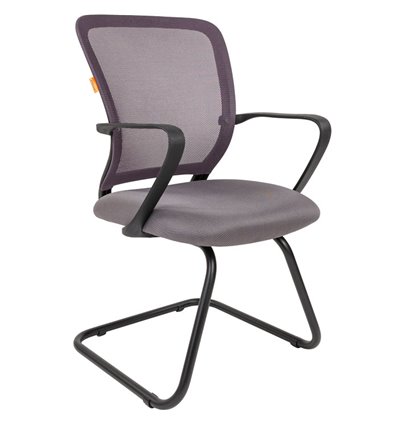 Кресло CHAIRMAN 698 V TW-04 серый для посетителя, сетка/ткань