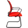 Кресло CHAIRMAN 698 V TW-69 красный для посетителя, сетка/ткань фото 3