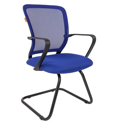 Кресло CHAIRMAN 698 V TW-05 синий для посетителя, сетка/ткань