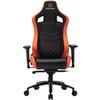 Кресло EVOLUTION AVATAR M, геймерское, экокожа, цвет черный/оранжевый фото 2