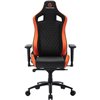 Кресло EVOLUTION OMEGA, геймерское, экокожа, цвет черный/оранжевый фото 2