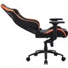 Кресло EVOLUTION OMEGA, геймерское, экокожа, цвет черный/оранжевый фото 6