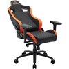 Кресло EVOLUTION OMEGA, геймерское, экокожа, цвет черный/оранжевый фото 7