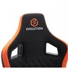 Кресло EVOLUTION OMEGA, геймерское, экокожа, цвет черный/оранжевый фото 8