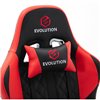 Кресло EVOLUTION RACER M, геймерское, экокожа, цвет черный/красный фото 8
