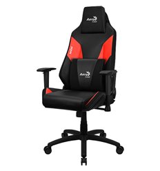 Игровое кресло AeroCool Admiral Champion Red, экокожа, цвет черный/красный, фото 1