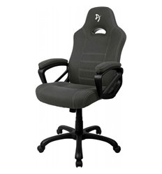 Кресло для руководителя Arozzi Enzo Woven Fabric - Black Grey, ткань, цвет темно-серый фото 1