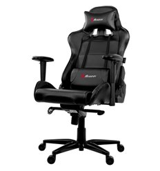 Эргономичное кресло для руководителя Arozzi VERONA XL+ - Black, экокожа, цвет черный фото 1