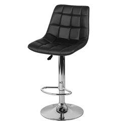 Барный стул Марсель WX-2820 черный, экокожа фото 1