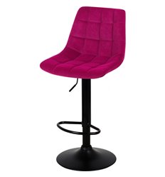 Барный стул Лион WX-2821 бордовый, велюр фото 1