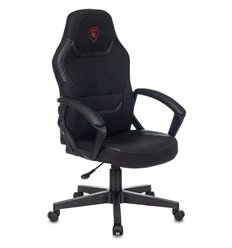 Игровое кресло Zombie 10 BLACK, экокожа/ткань, цвет черный, фото 1