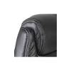 Кресло  PARTCOM Колорадо хром для руководителя,цвет черный, усиленное до 250 кг фото 4