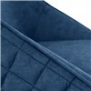 Монти-ST лофт, черный муар, велюр Noel Blue фото 6