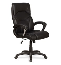 Кресло для руководителя College BX-3309/Black, экокожа, цвет черный, фото 1
