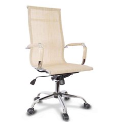 Кресло для руководителя College CLG-619 MXH-A Beige, сетка, цвет бежевый фото 1