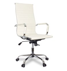 Кресло для руководителя College CLG-620 LXH-A Beige, экокожа, цвет бежевый фото 1