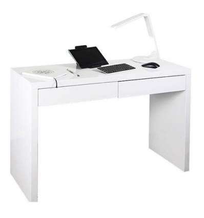Стол Бюрократ DL-HG002/White письменный, цвет белый
