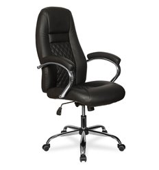 Кресло для руководителя College CLG-624 LXH Black, экокожа, цвет черный фото 1