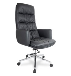 Офисное кресло College CLG-625 LBN-A Black, экокожа, цвет черный фото 1