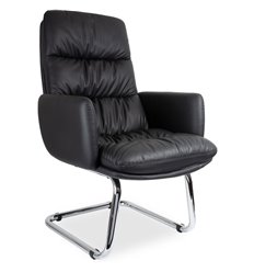 Офисное кресло College CLG-625 LBN-C Black, экокожа, цвет черный фото 1