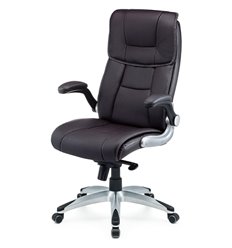 Офисное кресло Good-Kresla Nickolas Black, экокожа, цвет черный фото 1