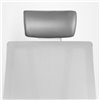 FALTO G1 White-Grey, белый каркас, сетка-ткань, цвет серый фото 10