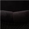 DOBRIN Mary LM-7305 черный велюр, ножки черная сталь фото 10