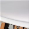 DOBRIN Ronni LMZL-PP759A-1 белый пластик, сиденье экокожа,  ножки светлый бук фото 10