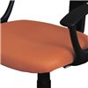 BRABIX Flip MG-305, сетка/ткань, черное/оранжевое фото 9