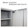 Шкаф металлический офисный BRABIX MK 18/91/37, 1830×915×370 мм, 45 кг, 4 полки, разборный фото 9