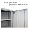 Шкаф металлический офисный BRABIX MK 18/47/37-01, 1830х472х370 мм, 25 кг, 4 полки, разборный фото 5