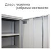 Шкаф металлический офисный BRABIX MK 18/47/46-01, 1830х472х460 мм, 30 кг, 4 полки, разборный фото 5