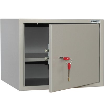 Шкаф металлический для документов BRABIX KBS-02, 320х420х350 мм, 9,6 кг, сварной