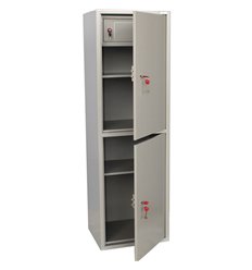 Шкаф металлический для документов BRABIX KBS-032Т, 1503х470х390 мм, 37 кг, трейзер, сварной