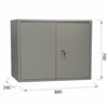 Шкаф металлический для документов (антресоль) BRABIX KBS-09, 700х880х390 мм, 30 кг, сварной фото 4
