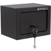 Сейф мебельный BRABIX SF-140KL, 140х195х140 мм, ключевой замок, черный фото 2