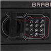 Сейф мебельный BRABIX SF-140EL, 140х195х140 мм, электронный замок, черный фото 5