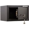 Сейф мебельный BRABIX SF-170KL, 170х260х230 мм, ключевой замок, черный фото 1