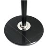 Вешалка BRABIX CR-8243 напольная, на мраморном диске, металл, 6+3 крючка, цвет черный фото 5