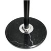 Вешалка BRABIX CR-8342 напольная, на мраморном диске, металл, 5+4 крючка, цвет черный фото 5